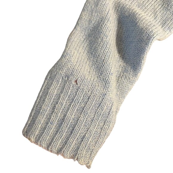 Vintage 100% Scottish Shetland Wool Lady Clansmen Grandma Preppy England Sweater - Picture 8 of 9